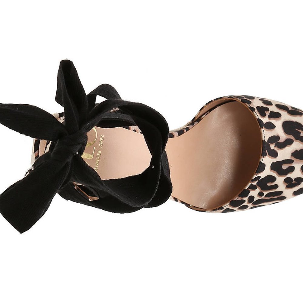 NIB! JLO by Jennifer Lopez Meenk Espadrille Wedge Sandals - Picture 6 of 8